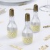 Ivory Champagne Bubbles With Hearts - 24pcs
