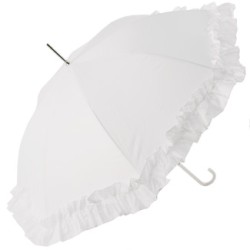 Lisbeth_Νυφική Ομπρέλα Βικτωριανού Στυλ - Λευκή