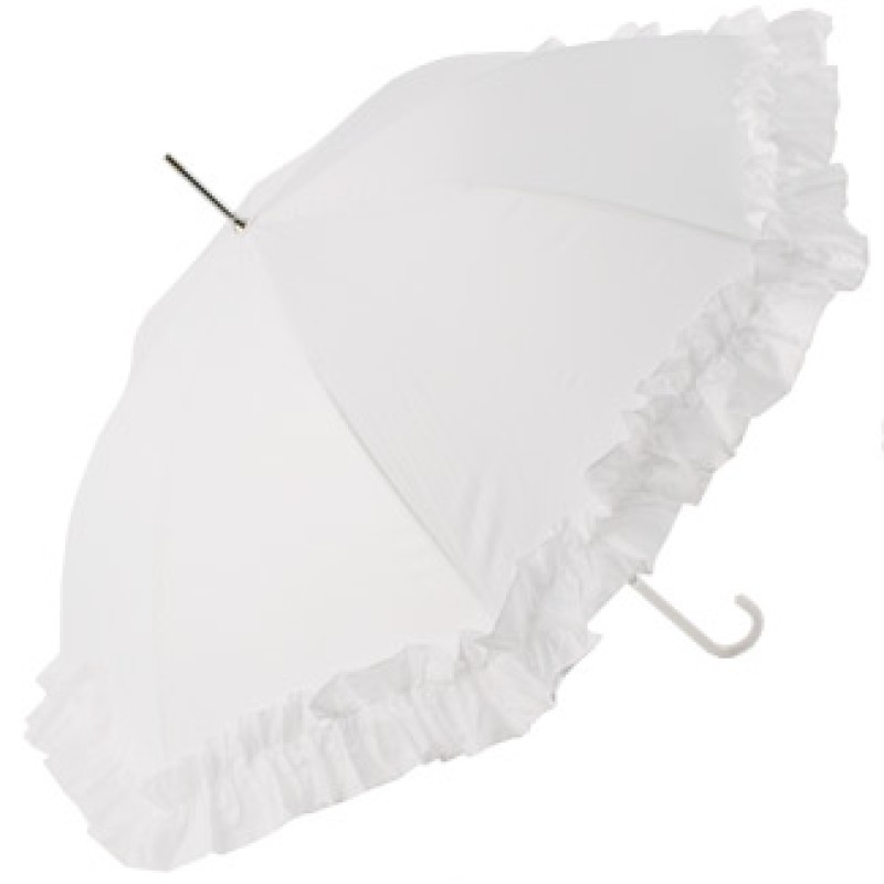 Lisbeth_Νυφική Ομπρέλα Βικτωριανού Στυλ - Λευκή