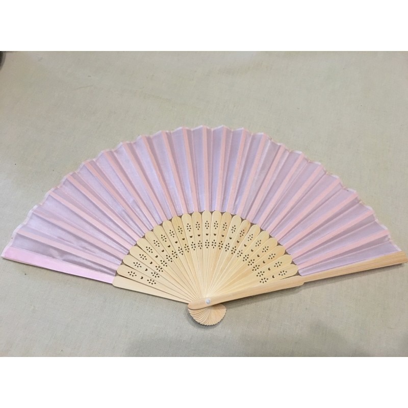 Silk Fan 21cm - Pink
