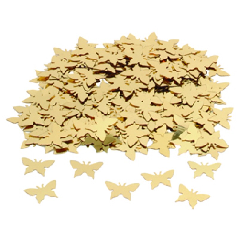 Confetti Small Butterflies - Gold