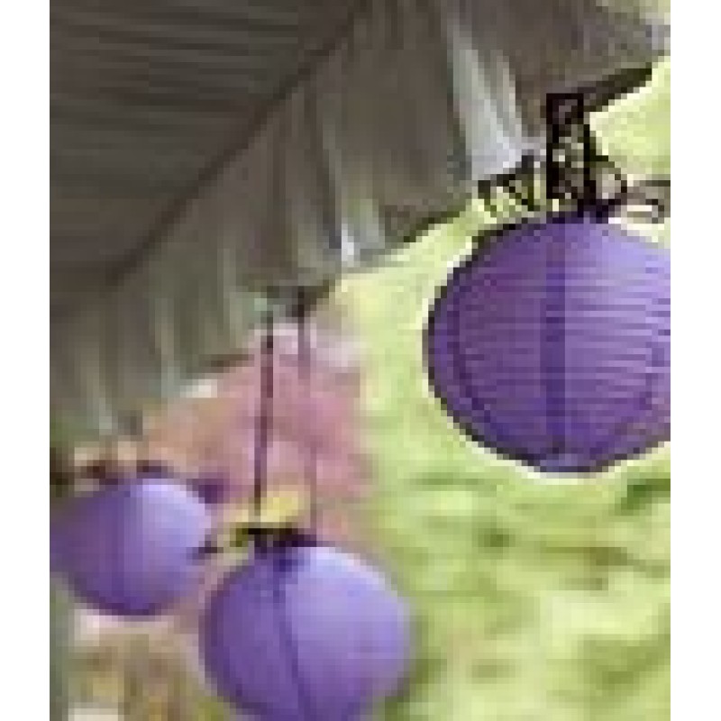 Χάρτινο Φαναράκι 40εκ - Μωβ 