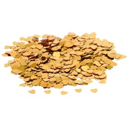 Κονφετί Καρδιές - Χρυσό