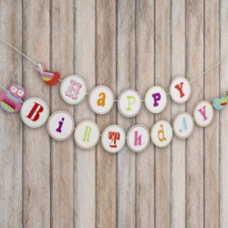 Γιρλάντα Γενεθλίων "Happy Birthday"