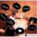 Photobooth Blackboard Props -10pcs