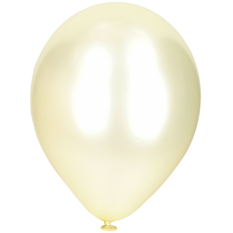 Pack of 50 Pearlised Balloons - Ivory
