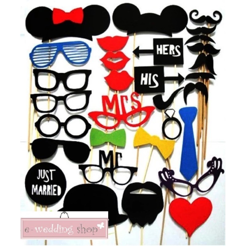 Photobooth Props - 31 τμχ