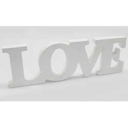 Wooden Decoration 'Love' (H31cm x L11cm)