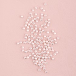 Διακοσμητικές Επιτραπέζιες Περλίτσες- Λευκό