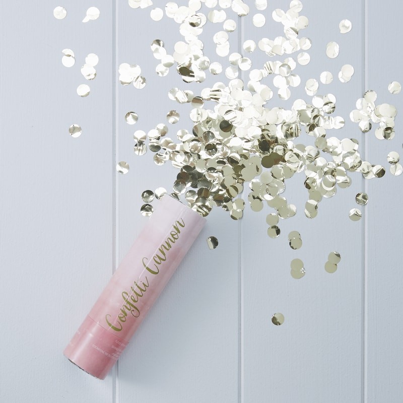 Pink Ombre Compressed Air Confetti Cannon Popper - Pick and Mix Pink Ombre Compressed Air Confetti Cannon Popper - Pick and Mix